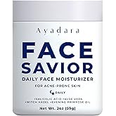 Ayadara Acne Facial Moisturizer, 2 fl oz, Advanced Oil Control Face Moisturizer for Oily Skin, Hydrating Acne Cream & Anti Acne Moisturizer for Face, Powerful Skin Care Regimen for Men & Women