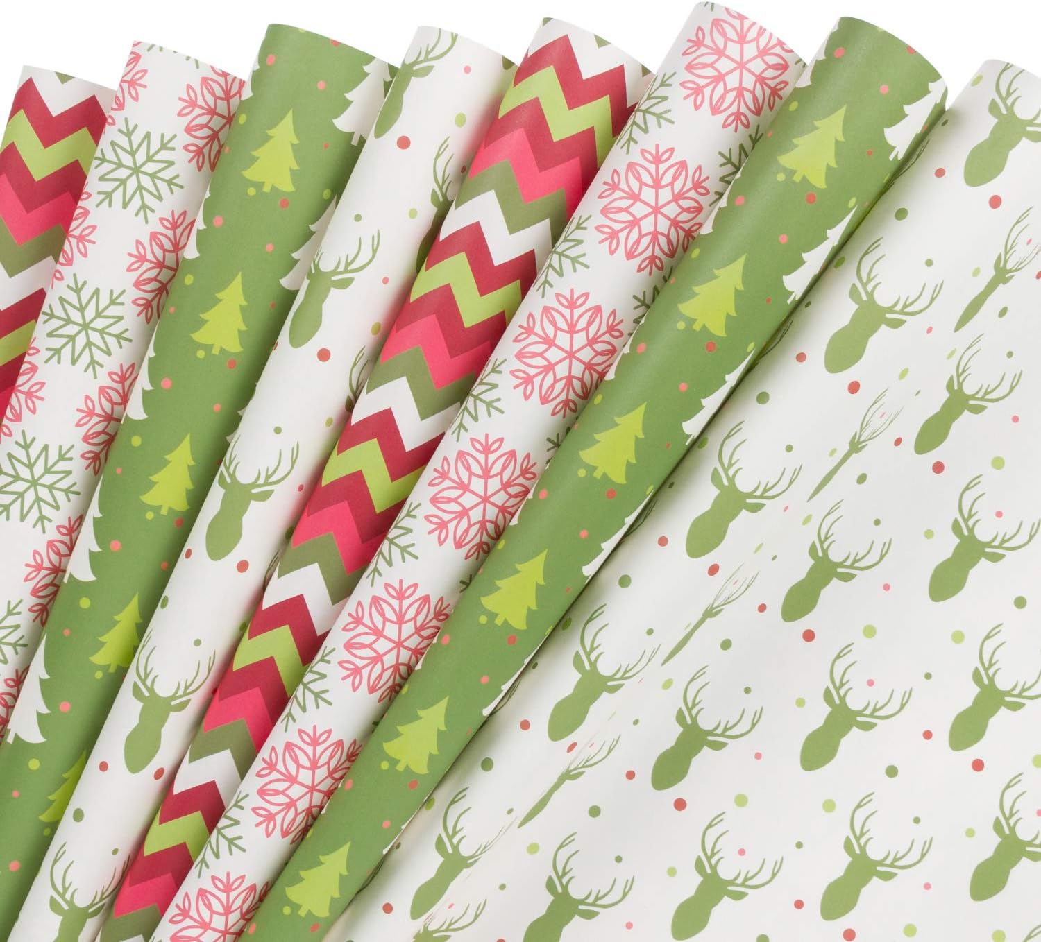 RUSPEPA Wrapping Paper Sheet Christmas Kraft Wrapping Paper 1 Roll