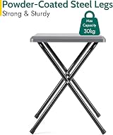 Trail Outdoor Small Folding Camping Table Lightweight Non-Slip Surface view 3