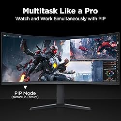 KOORUI 34-inch Ultrawide Curved WQHD 3440×1440