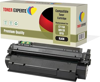 TONER EXPERTE Compatible Toner C7115X Q2613X EP-25 Black for HP LaserJet