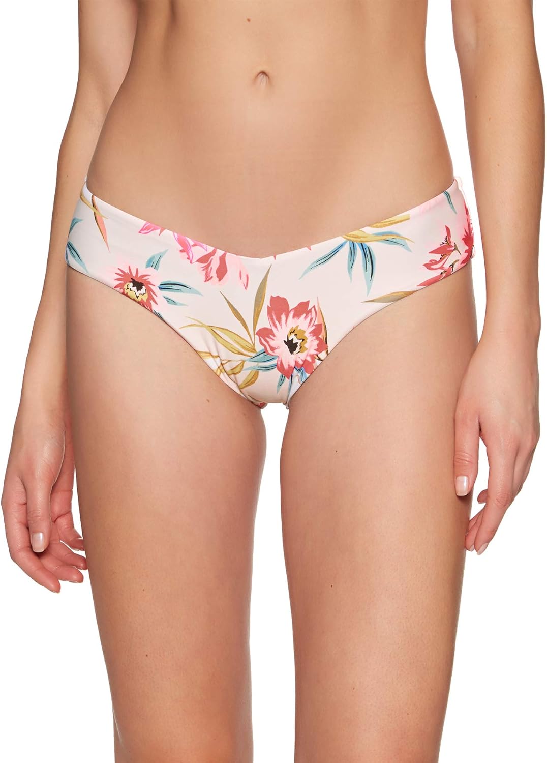 coral swimsuit bottoms