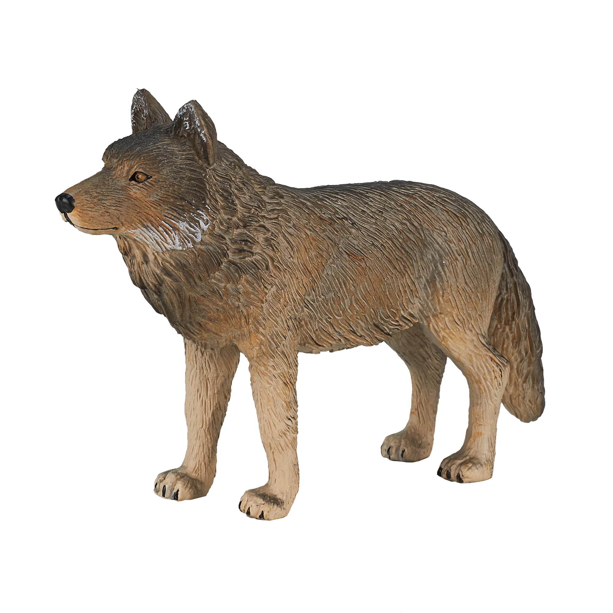 MOJO - Timber Wolf Standing | Hand-Painted Toy Figure | Woodland Collection | True to Life & Highly Detailed | Designed in UK — image 1