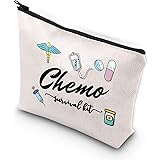 WCGXKO Chemo Care Package for Women Chemo Survival Kit Chemotherapy Treatment Zipper Pouch Bag (survival kit Chemo)