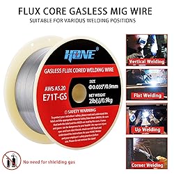 HONE Flux Core Welding Wire .035", 2lb AWS E71T-GS