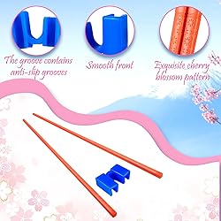 5 Pairs Reusable Chopstick Helpers Non Slippery
