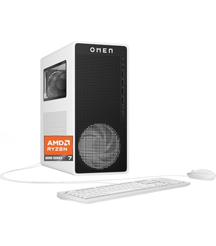 デスクトップPC windows 16GB Amazon.com: HP OMEN 16L Gaming Desktop PC, AMD Ryzen 5 8500G, 16