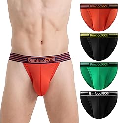 BAMBOO COOL Men's Bikini Underwear Contour Pouch