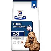Hill's Prescription Diet z/d Skin/Food Sensitivities Hydrolyzed Dry Dog Food, Veterinary Diet, 8 lb. Bag