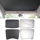 Moonlinks for Tesla Model 3 Sunshade,The Glass Roof Sunshade＋UV/Heat Insulation Film Compatible with 2017 2018 2019 2020 Tesl