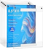 Marketing Holders Wall Graphic Poster Holder 30 X 40 With Standoffs Overall Dimensions: 33" X 43" X 1.5" Floating Acrylic Frame Peel Protective Film Lobbies Clear Acrylic