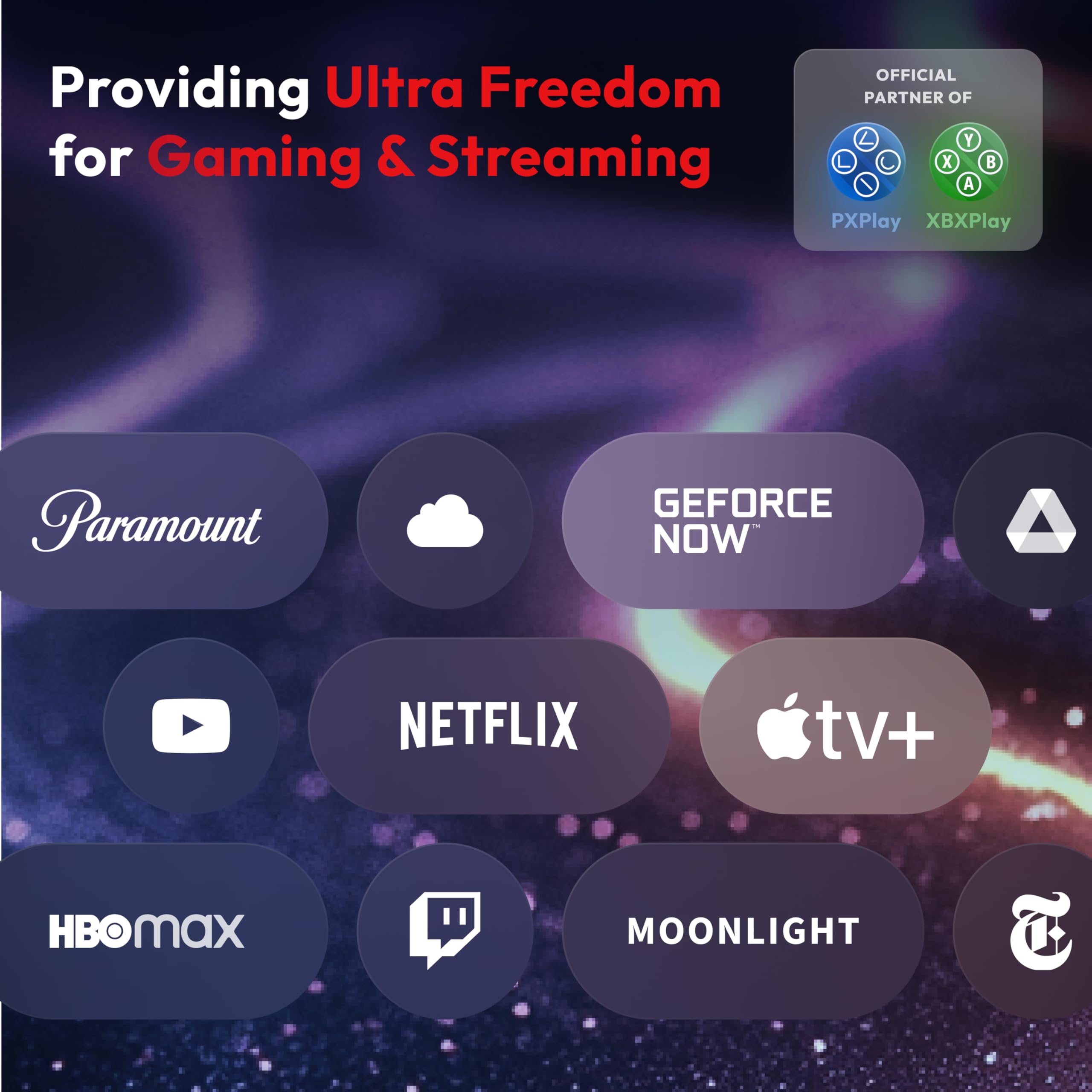 VITURE Pro Neckband, Official Partner of PSPlay, Multi-screen/3DoF/Smooth Follow/Ambient Mode, 3D Player, AI Assistant, Almost Wireless Freedom for Gaming & Streaming, 12GB+256GB