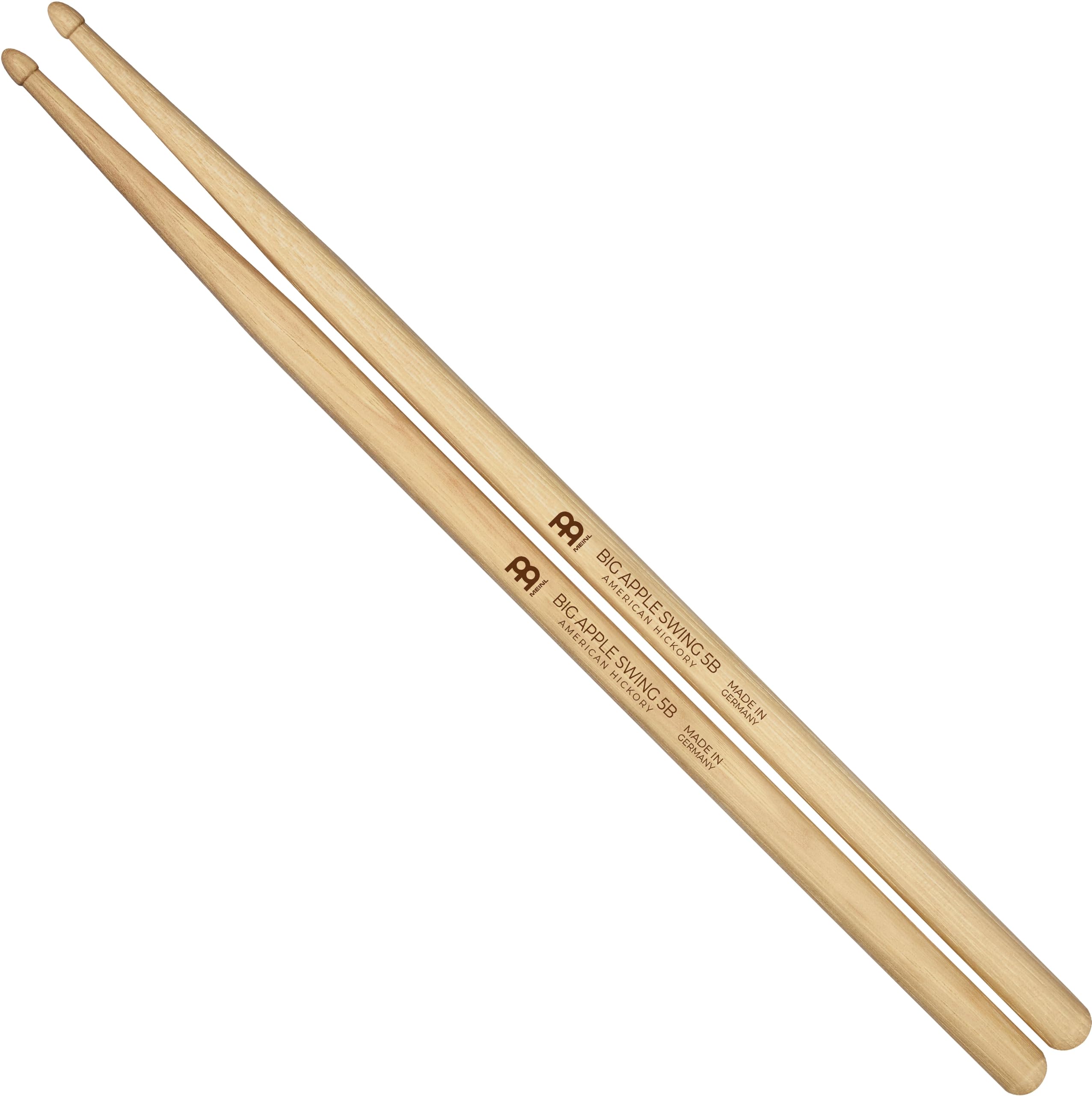Meinl Stick & Brush Jazz Drumsticks, Big Swing - American Hickory with Small Acorn Shape Wood Tip - MADE IN GERMANY (SB112)