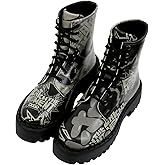DOGO Combat Boots for Women - Vegan Leather and Handmade Platform Boots For Women