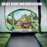 Portal 4 Person Dome Tent with Porch 4000mm Waterproof Camping Outdoor view 5