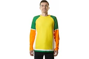 Cosplaya Soccer Long Sleeve Shirt for Mens - Men Women Teens Jersey Tee Cosplay Halloween Christmas Costumes