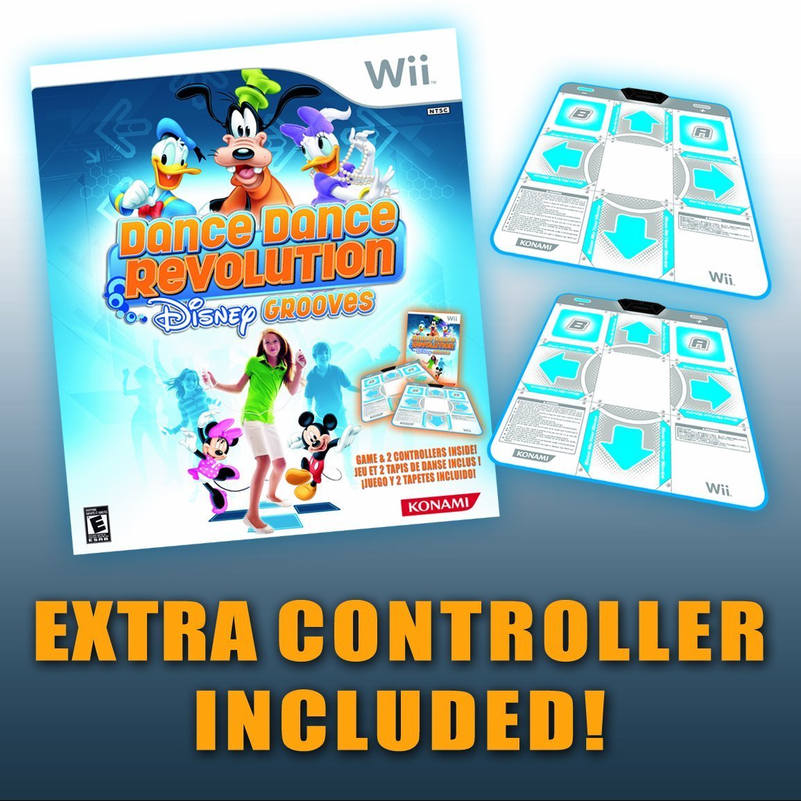Dance Dance Revolution Disney Grooves Includes Two Dance Mats