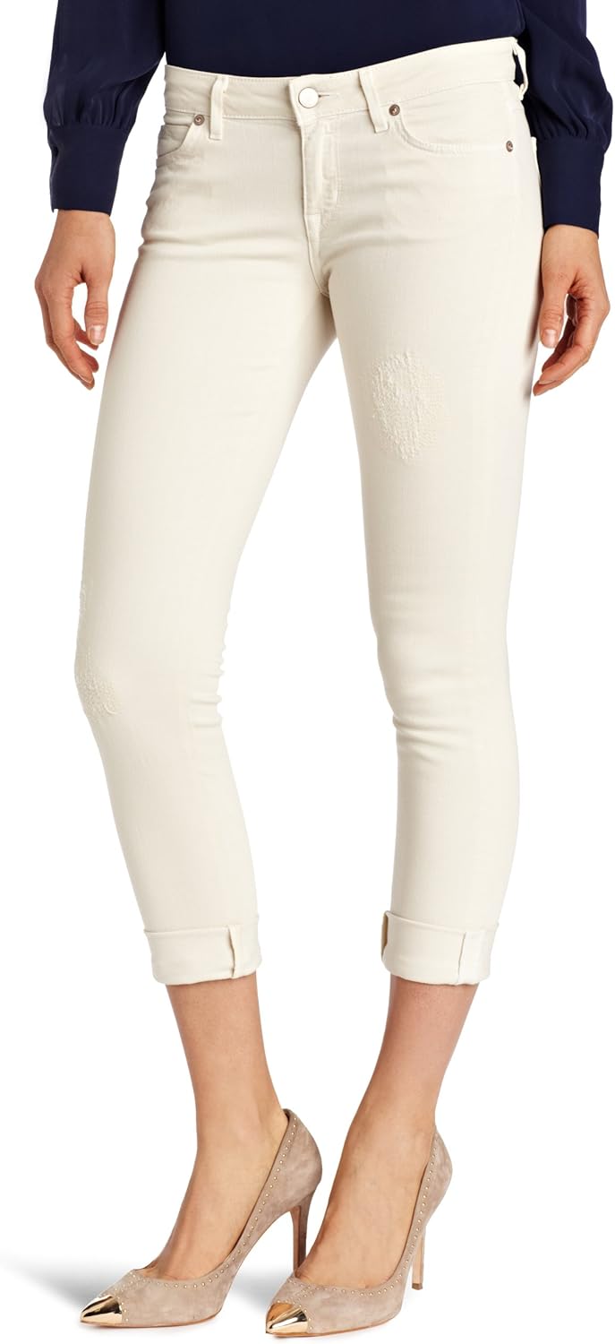 rich and skinny cropped jeans