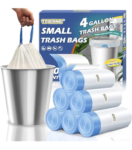 Amazon.com: Household Japan RF48-2 Trash Bags, Flame Resistant