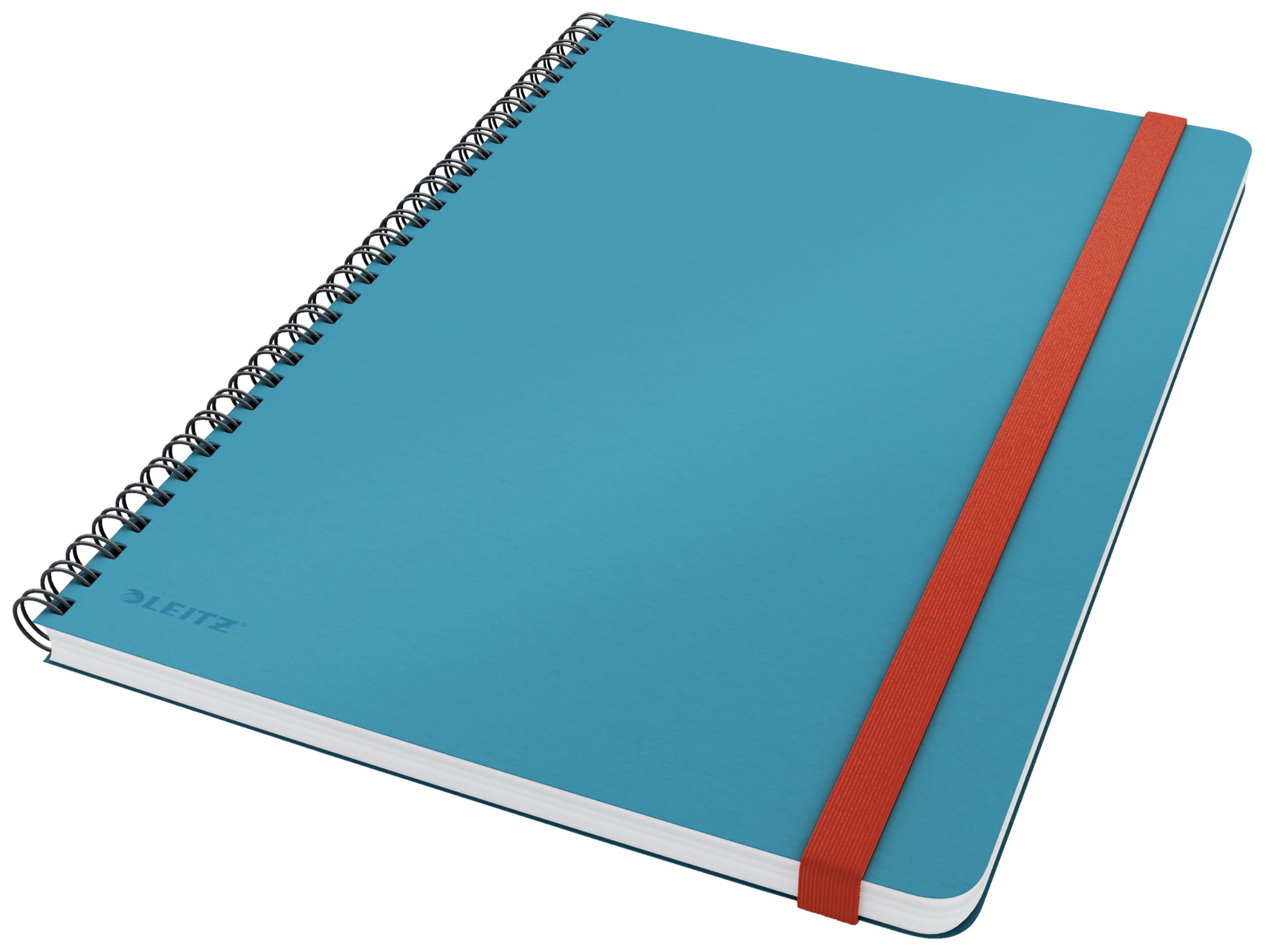 Leitz Large (B5) Squared Wirebound Notebook, 80 Sheet, Cosy Range, Calm Blue, 44840061