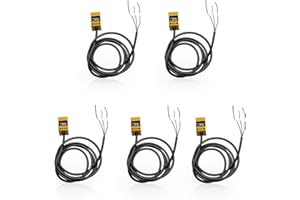 Lzcdelyxiao 5Pcs TL-Q5MC2 NC NPN Inductive Proximity Sensor Switch Detector 5mm 3 Wire DC 10~30V Normal Close