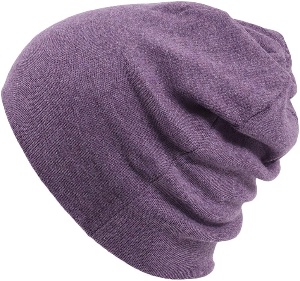 CHARM Mens Organic Cotton Beanie - Womens Slouchy Knit Hat Made in Japan at  Men’s Clothing store