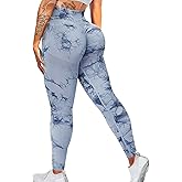 Women High Waisted Leggings Seamless Workout Yoga Pants Butt Lift Tummy Control