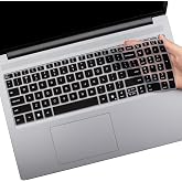 Keyboard Cover for 2026 2025 Lenovo IdeaPad Slim 3/IdeaPad Slim 3i/IdeaPad Slim 3X 15.3 16" (Gen 11/Gen 10), Lenovo IdeaPad Slim 5 5i 5a 15.3" 16" (Gen 11/Gen 10) (Not fit 15.6" IdeaPad Slim)-Black