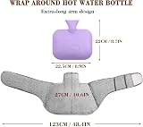 Newthinking Waist Hot Water Bottle Belt with Cover view 4