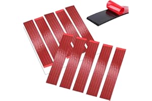 FITALA 10 Pack Heavy Duty Double Sided Adhesive Foam License Plate Pads - Super Strong Adhesive, Waterproof and Heat Resistant, Easy Peel and Stick Installation, Perfect for Car License Plates