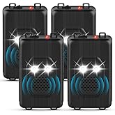 4 Pack Rodent Repellent for Car Engines,Three Power Supply Modes Rat Deterrent for Car Engine Mouse Repellents and Rat Repellent for Cars Suitable for Cars, Garages, Warehouses