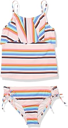 girls ruffle tankini