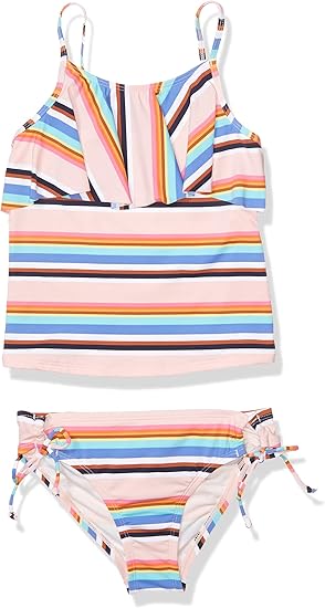 girls ruffle tankini