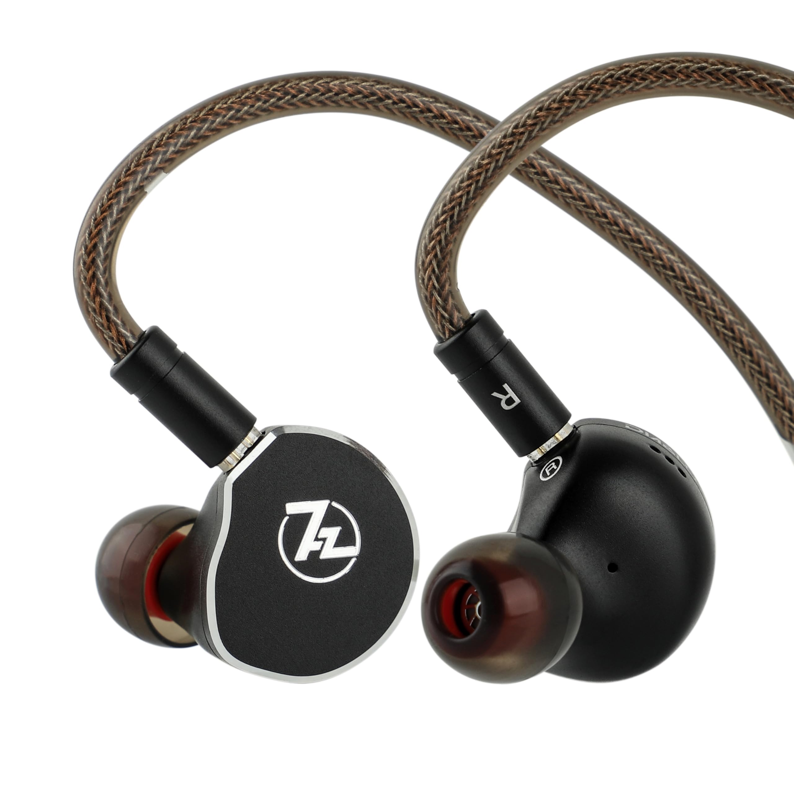 Photo 1 of Linsoul 7Hz x Crinacle: Diablo/Divine in-Ear Monitors,14.5mm Planar Magnetic Driver IEM,HiFi Earbuds with Detachable 2 Pin Single Crystal Copper Cable,Earphone for Audiophiles(Diablo, Black)