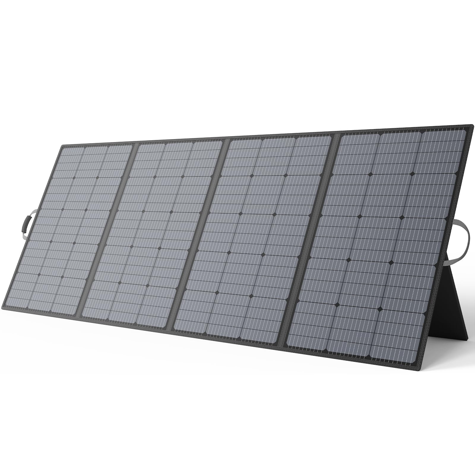 MHPOWOS 400W Tragbare Solarpanel, Faltbare Solarmodul Kit komplett mit einem verstellbaren Kickstand, Wasserdicht IP67 für Outdoor Camping Portable Power Station Wohnmobil RV Garten Balkon