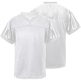 babyhealthy Youth Blank Football Jersey Mesh Athletic Practice Sports Shirt Hip Hop Soccer Tee Unisex