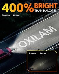 OXILAM Bulbs, 9005 H-B-3 Fog Light Bulbs