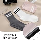 Zuimei Yoga Grip Socks Women Non Slip Grippy Mid-Calf Various Colors 39-42 view 3