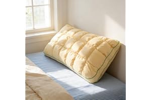 Nublia Pineapple Pillow,Pineapple Cloud Pillow,Fluffy Support Bed Pillows,Ergonomic Neck Support,Bread-Shaped Pillows,Fluffy 