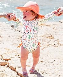 RuffleButts Baby Girls UPF 50+ Sun Protection
