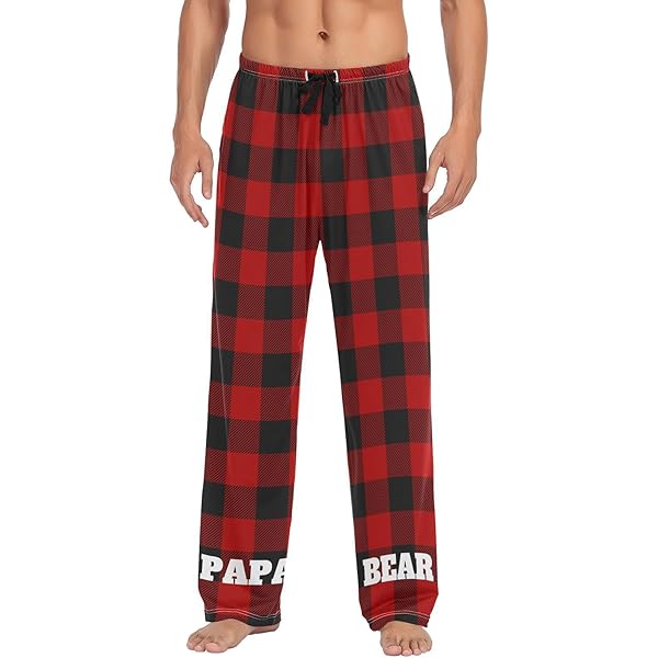 Pantalones De Pijama Para Hombre, Bastón De Caramelo
