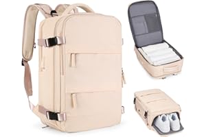 coofay Carry On Backpack Flight Approved Personal Item Travel Backpack For Women Airline Approved Waterproof Sports Luggage Backpack Casual Daypack Small Hiking Backpack