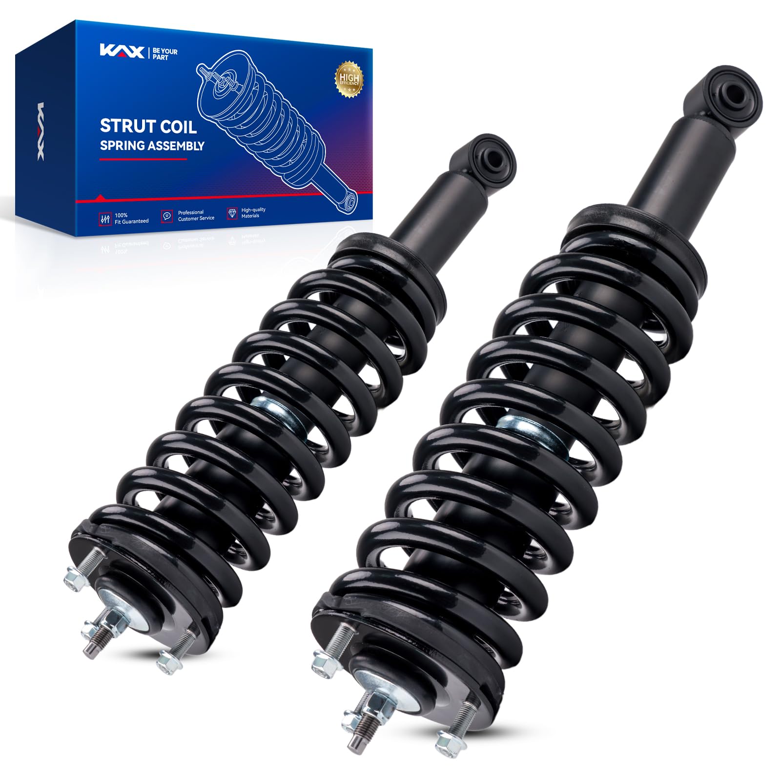 Photo 1 of ** ONLY ONE** KAX Front Complete Strut Spring Assemblies Shock Absorber 171348L/171348R,Front Struts Fit for Sequoia 2001 2002 2003 2004 2005 2006 2007