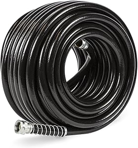Gilmour 865801-1001 Pro Flexogen Hose, 5/8 Inch by 50 Feet, Black