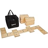 Amazon Basics Wooden Domino Set
