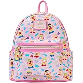 Loungefly Hasbro Mr. and Mrs. Potato Head All Over Print Mini Backpack