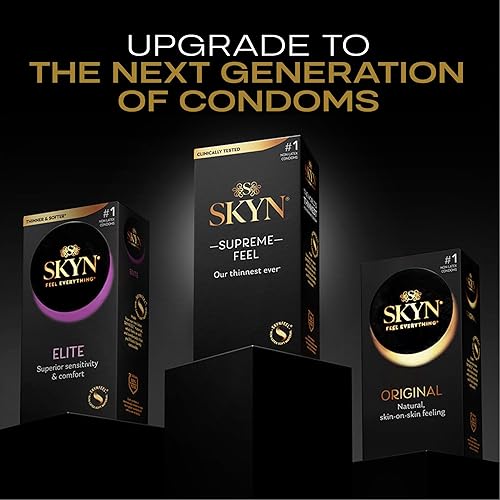 SKYN Elite Extra Lube Condoms  36 Count  Ultra-Thin, Lubricated  Latex-Free Condoms with Extra-Silky Lubricant in Saudi Arabia | Whizz  Condoms