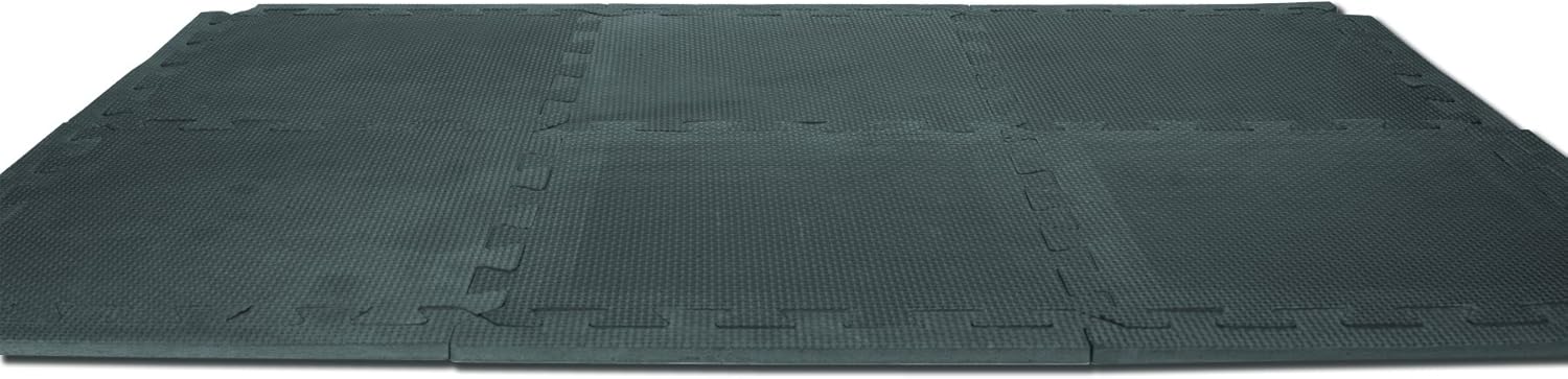 Performance Tool W88989 24" X 24" Protective Diamond Shape Anti-Fatigue Interlocking Floor Mat (24 Square Feet) - Kitchen Mats - 