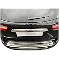 OMAC Stainless Steel Chrome Rear Bumper Sill Cover Protector Guard Trim for Ford EcoSport 2018-2022