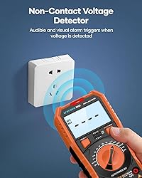 Crenova 890Z Digital Multimeter, 6000 Counts TRMS